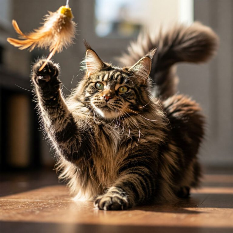 Karakter Maine Coon: alles wat je moet weten over deze lieve reus