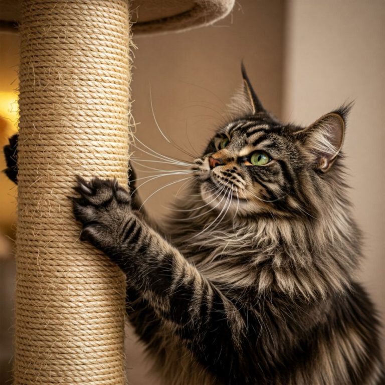 Maine Coon XXL krabpaal: waarop letten bij aankoop?