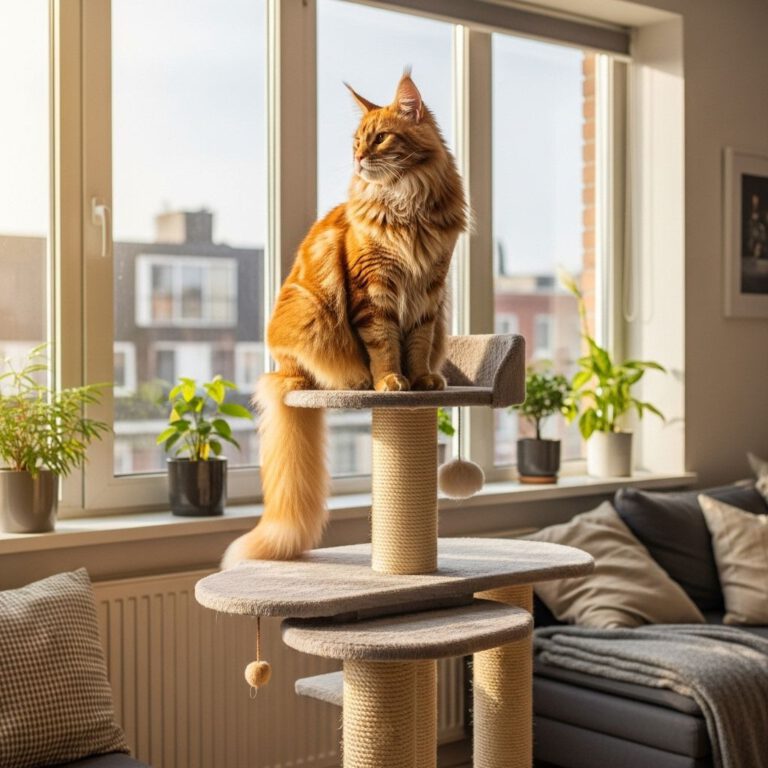 Is een Maine Coon een binnenkat?
